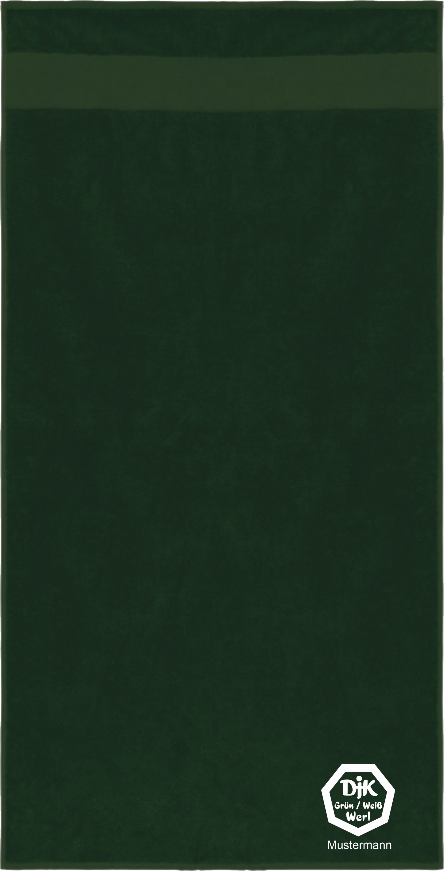 Badetuch mit eingesticktem DJK Logo