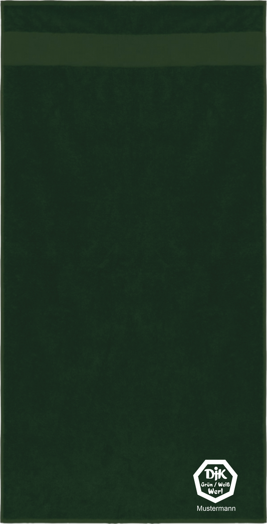 Badetuch mit eingesticktem DJK Logo