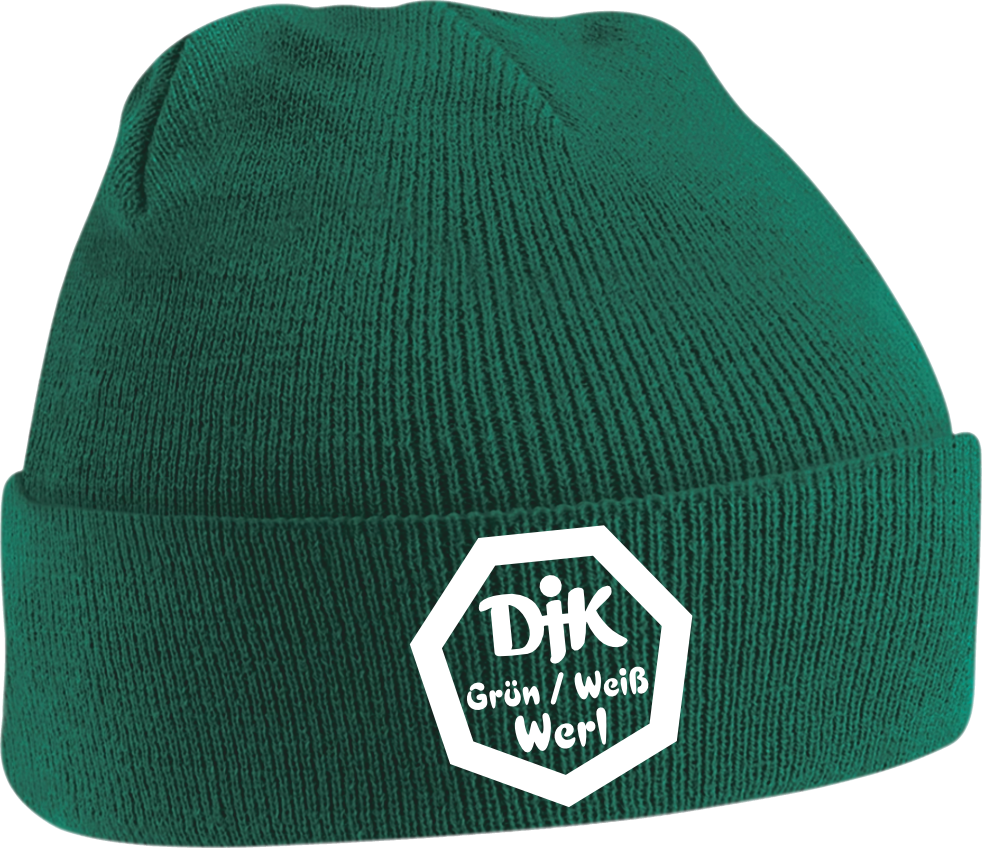 Wintermütze mit Stickerei