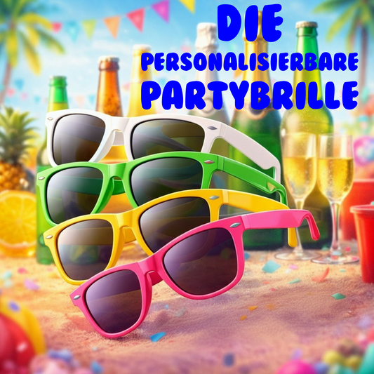 Party-Brillen personalisierbar ab 5 Stück !