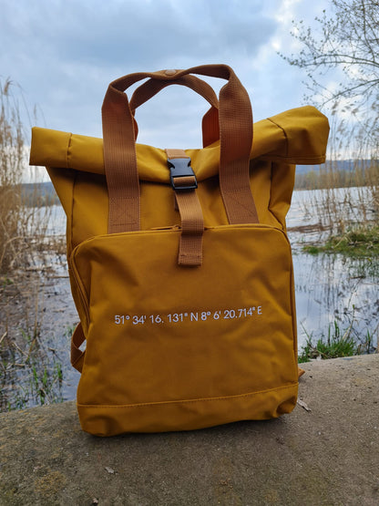 Citybag mit den GPS-Koordinaten Deiner Lieblingstadt